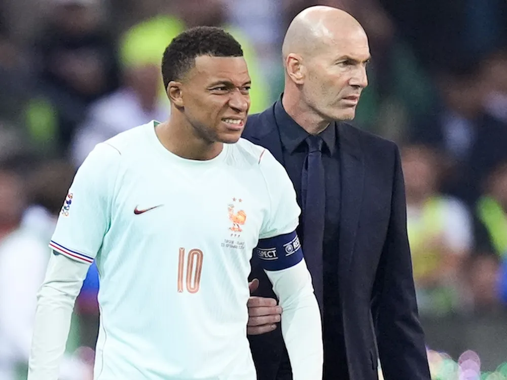 zinedine zidane mbappe